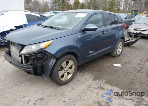 2012 Kia Sportage Lx from USA, damaged, VIN KNDPBCA29C7233431